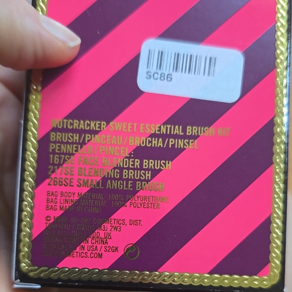 MAC Cosmetics Pink and Gold Women's Bag - Picture 4 of 4